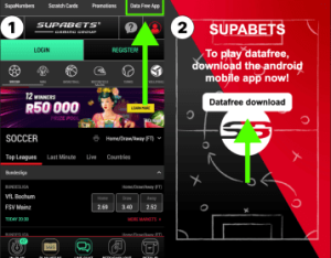 Supabets Uganda app